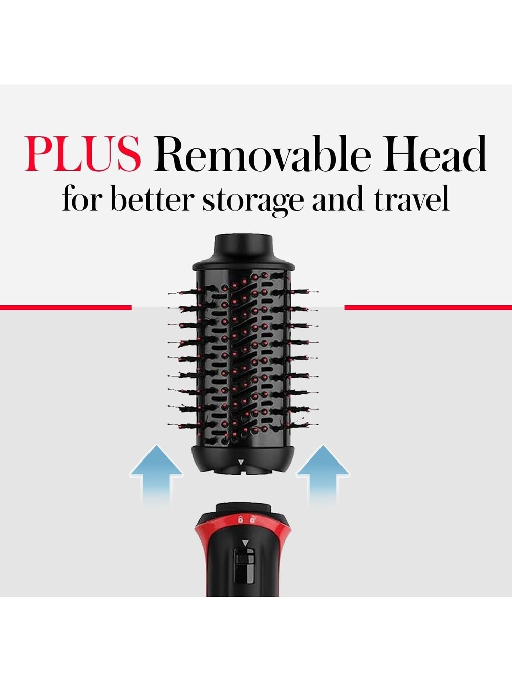Revlon One-Step Volumizer Plus Hair Dryer Brush 2.4in Detachable, 4 Heat - Picture 7 of 11